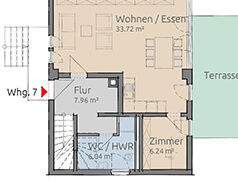 Grundrisse Wohnung 7